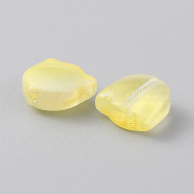 Бусины лэмпворк  LAMP-WH0012-06B-1