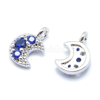 Латунь подвески&nbsp;ZIRC-J040-35P-01-NR-1