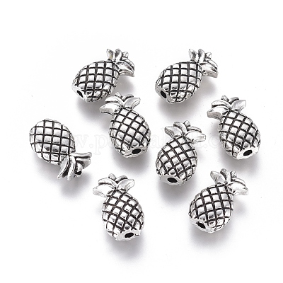 Сплавочные овальные бусины тибетского стиля &nbsp;PALLOY-E569-04AS-1