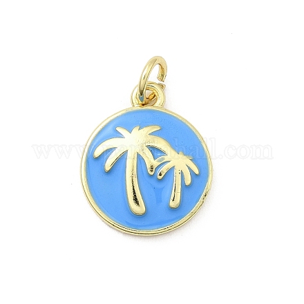 Латунь эмаль подвески KK-P338-04A-G02-1