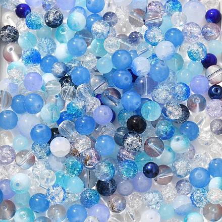 Разноцветные стеклянные бусины LS-GLAA-XCP0012-02D-1