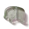Handmade Lampwork Beads, Elephant, Gray, 10x12.5x3.8mm, Hole: 1.2mm