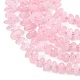 Природного розового кварца нитей бисера&nbsp;G-F821-B02-01-4