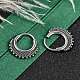 Серьги-кольца из хирургической нержавеющей стали 316&nbsp;EJEW-G416-33AS-3