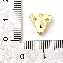 Подвески из сплава и страза&nbsp;LS-PALLOY-D330-02G-02A