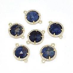 Соединители звеньев из природного содалита&nbsp;G-E526-34D