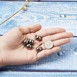 Круглая латунная магнитная застежка&nbsp;KK-TA0007-44B