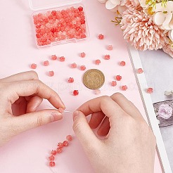 100 шт. синтетические коралловые бусины&nbsp;CORA-OC0001-03A