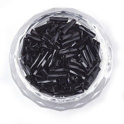 Стеклянные витые стеклярусы&nbsp;SEED-S018-02B