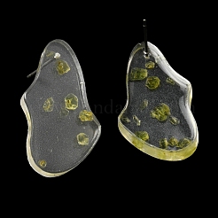 Серьги-капли из полимера с титановыми булавками&nbsp;EJEW-D056-15P