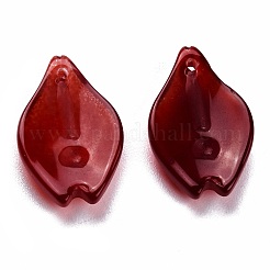 Прозрачные стеклянные подвески&nbsp;GLAA-H102-C