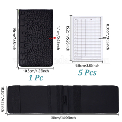 1 шт. обложки для книг из искусственной кожи&nbsp;AJEW-NB0008-26A