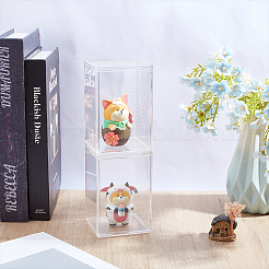 Акриловая витрина для минифигурок&nbsp;DJEW-WH0816-003