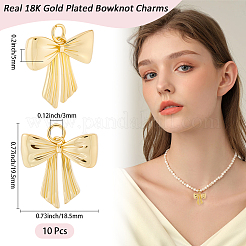 10шт латунные подвески&nbsp;KK-BBC0020-45