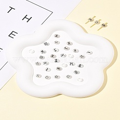 200 шт. Плоские круглые акриловые бусины&nbsp;TACR-FS0001-53