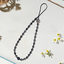 Стеклянные бусины череп мобильные ремни&nbsp;HJEW-WH20021-09A