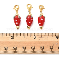 25 шт. подвесные украшения в стиле лэмпворк&nbsp;HJEW-FS00036