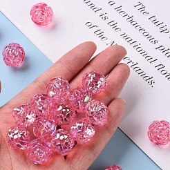 Прозрачные акриловые бусины TACR-S154-31C-705