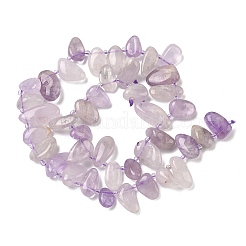 Природный аметист нитей бисера&nbsp;G-P604-A09-01