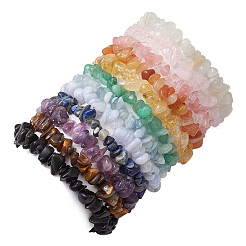 12шт. браслеты из натуральных и синтетических бусин с драгоценными камнями&nbsp;BJEW-JB11133