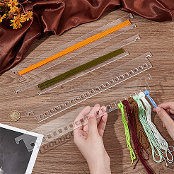 4 шт. акриловый настенный органайзер для хранения файлов ODIS-WH0074-05