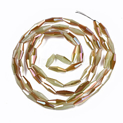 Стеклянные бусины с гальваническим покрытием &nbsp;EGLA-S194-03A-E01