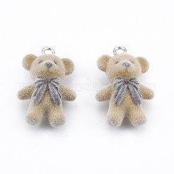 Подвески из непрозрачной смолы X-RESI-G047-20