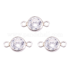 925 подвеска-коннектор из стерлингового серебра с паве циркония&nbsp;STER-TAC0001-05