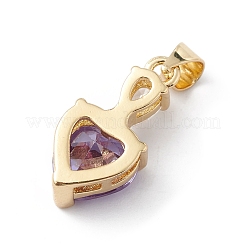 Стойки обшивки латунь кубического циркония подвески&nbsp;KK-E003-19G