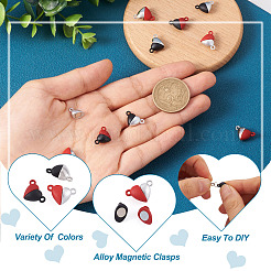 12 комплект магнитных застежек из сплава 3 цветов&nbsp;FIND-YS0001-17
