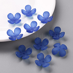 Матовые акриловые колпачки из бисера&nbsp;MACR-S371-06A-751