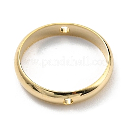 Латунные бусины в оправе&nbsp;KK-O133-014F-G