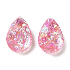 Кабошоны из искусственного опала из смолы&nbsp;RESI-H148-16