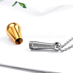 Ожерелье с подвеской в виде бутылки из нержавеющей стали 304&nbsp;IJ8308