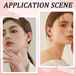 70 шт. 7 стиля AB цветные акриловые бусины с покрытием&nbsp;PACR-PA0001-08