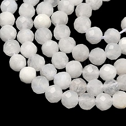 Бусины из натурального радужного лунного камня&nbsp;G-B168-A11-4mm