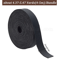 Плоский шнур из искусственной кожи&nbsp;OCOR-WH0086-69B-01