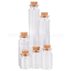 12шт 6 стиля стеклянная бутылка&nbsp;CON-TA0001-09