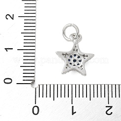 Латунные микро проложить кубического циркония подвески&nbsp;KK-U056-41P