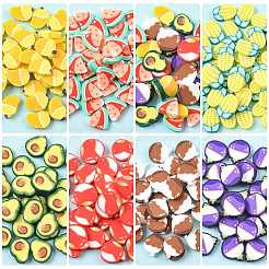 56гр 8 стиля кабошонов из полимерной глины ручной работы&nbsp;CLAY-FS0001-48