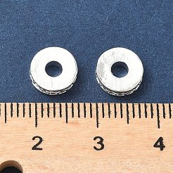 Латунные микро проложить кубических циркония шарики прокладки&nbsp;KK-A254-27S