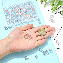 Круглые пластиковые кнопки&nbsp;AJEW-WH20070-074C