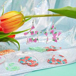 Наборы для изготовления сережек с подвесками своими руками&nbsp;DIY-NB0005-32