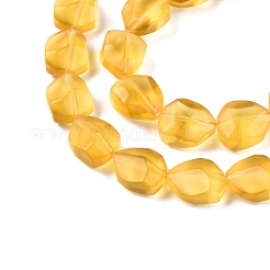 Матовые стеклянные бусины&nbsp;GLAA-T023-30I