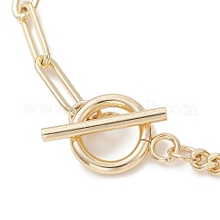 Латунь шарм браслеты&nbsp;BJEW-JB13363