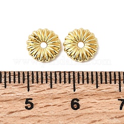 Цветочные латунные бусины&nbsp;KK-H520-04B-G