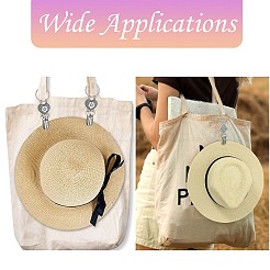 6 шт. 6 стиля зажим для шляпы из сплава для путешествий&nbsp;FIND-CJ0004-02