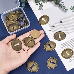 20 шт. винтажные ключи из цинкового сплава&nbsp;FIND-PH0028-93AB