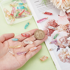 36 шт. подвески из натурального кварцевого кристалла&nbsp;PALLOY-GA00059