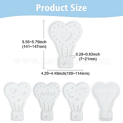 1 набор из 5-х силиконовых форм 5-х видов&nbsp;ST-CJ0007-64